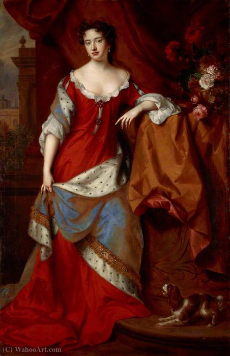 Queen Anne , As Princess Of Denmark — Willem Wissing