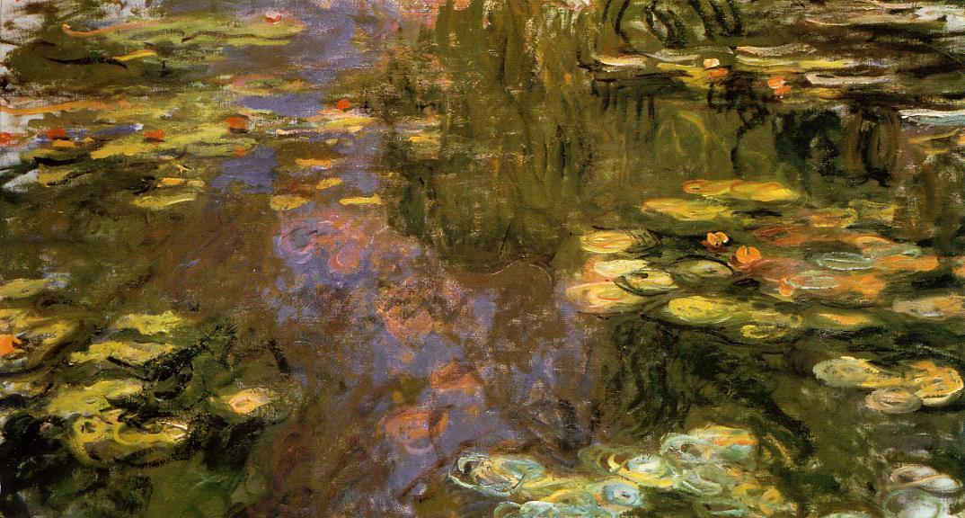 Der Seerosen Teich Nr. 8 — Claude Monet
