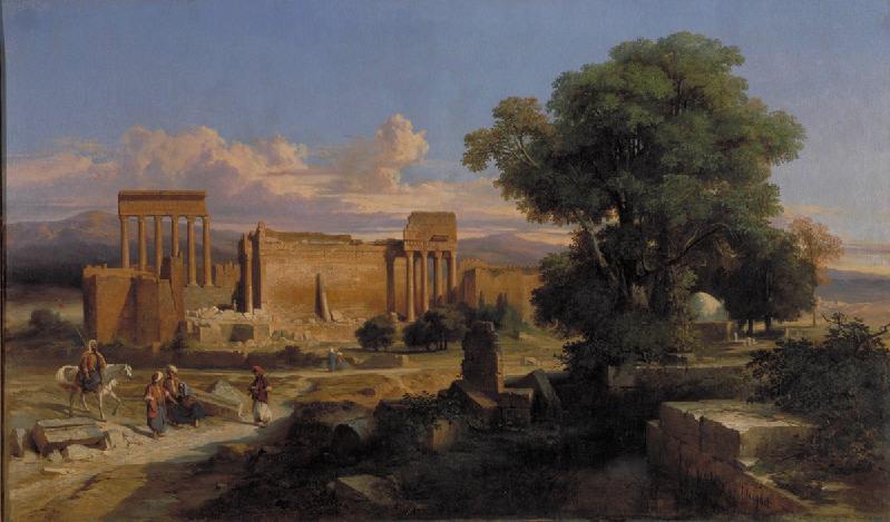 Ruines De Balbeck — Jules Louis Philippe Coignet