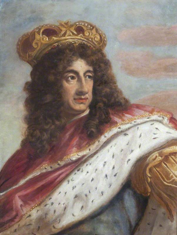Charles Ii (1630–1685) (fragment) — Antonio Verrio