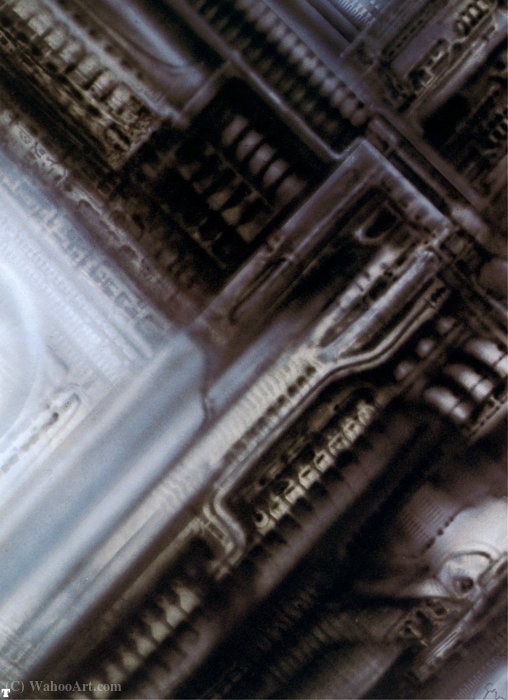 Hr Giger Biomechanicallandscape - (021) — H.r. Giger