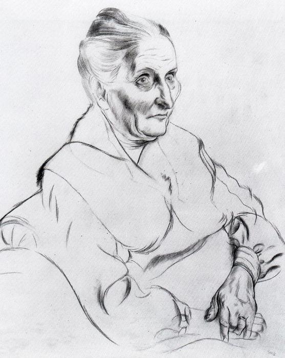 Portrait Of Anna Peter — George Grosz