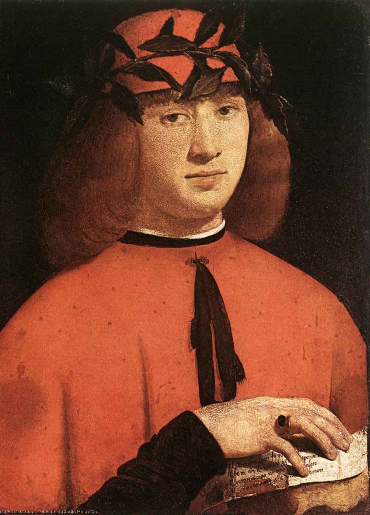 Portrait Of Gerolamo Casio — Giovanni Antonio Boltraffio