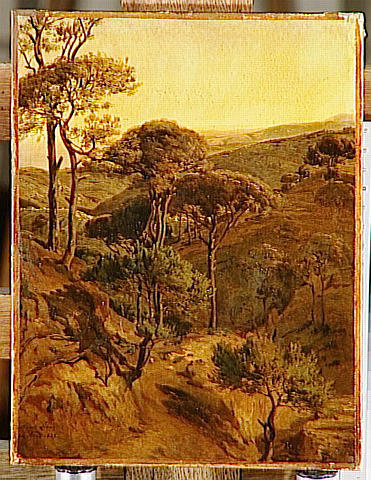 Vue Prise De Broumana — Montfort Antoine Alphonse