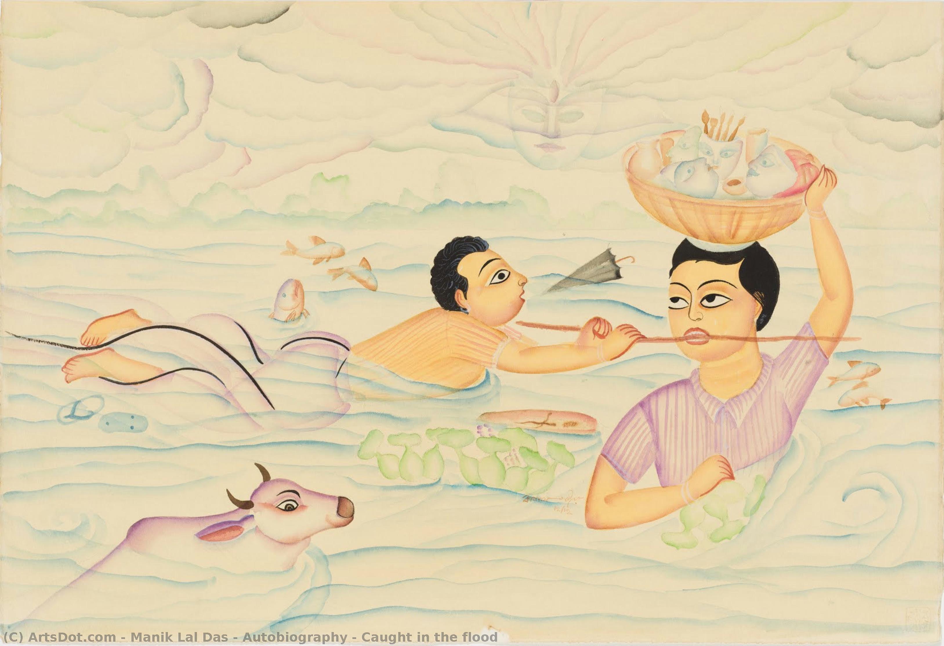Autobiography - Caught In The Flood — Manik Lal Das
