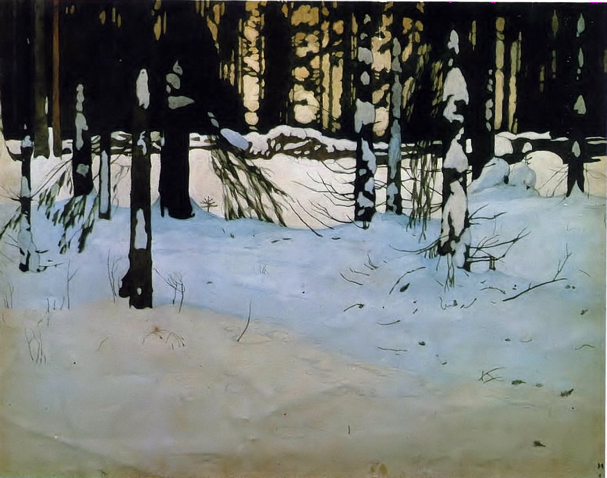 Winter — Ivan Jakowlewitsch Bilibin