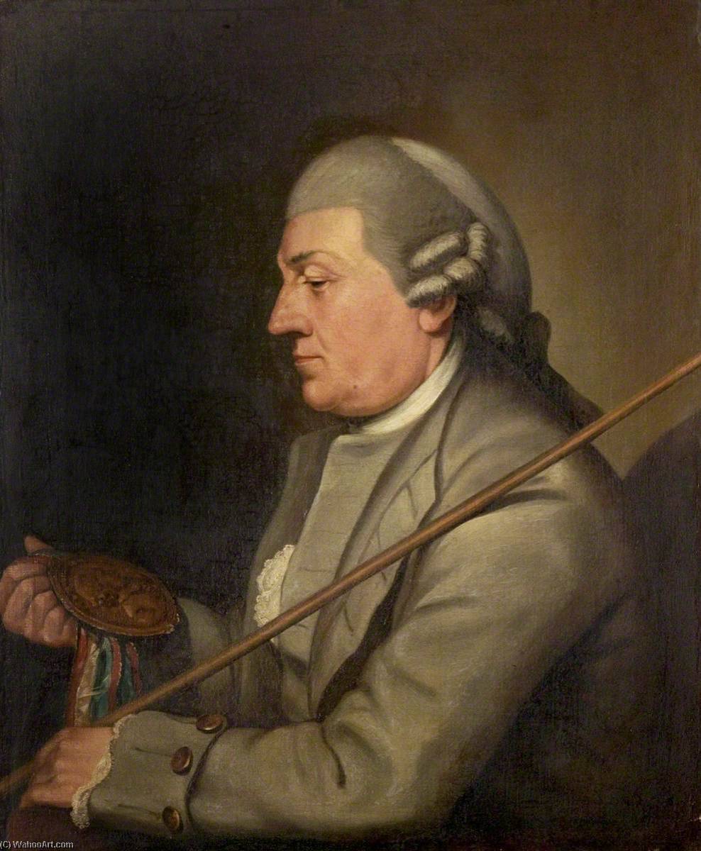 David Garrick (1717–1779), Steward Of The Shakespeare Jubilee (1769) (copy Of An Earlier Painting) — Charles Fullwood