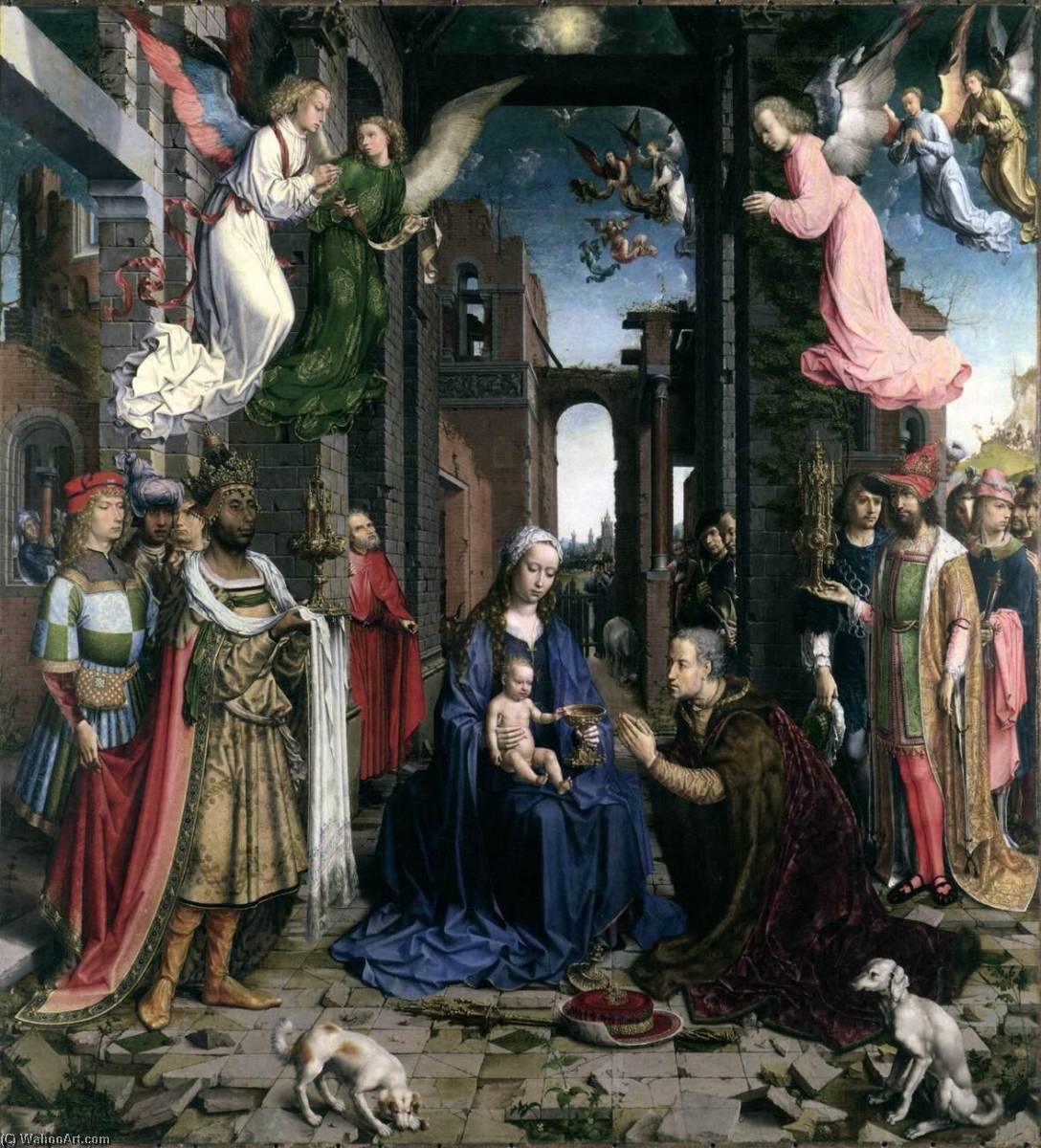The Adoration Of The Kings — Jan Gossart