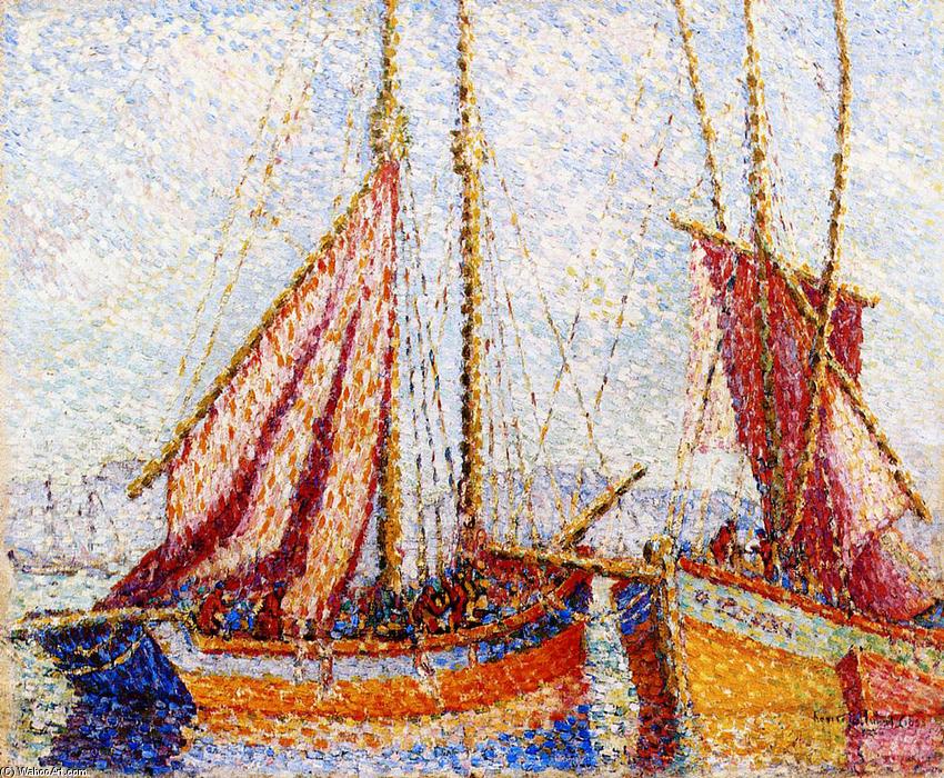 Sailboats — Henri Edmond Cross