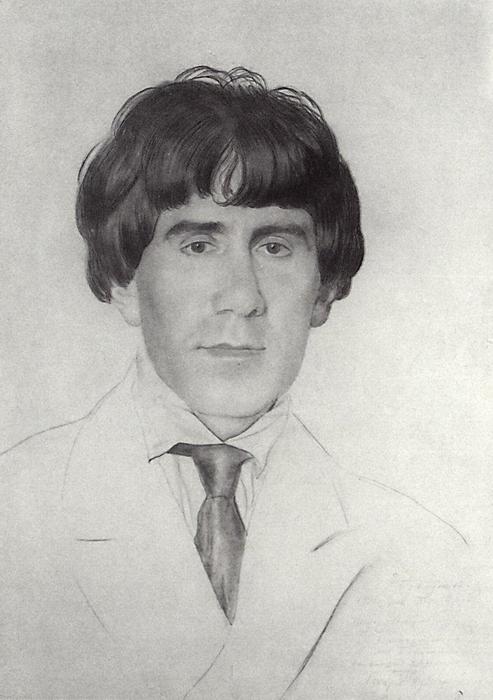 Portrait Of I.s. Zolotarevsky — Boris Mikhailovich Kustodiev