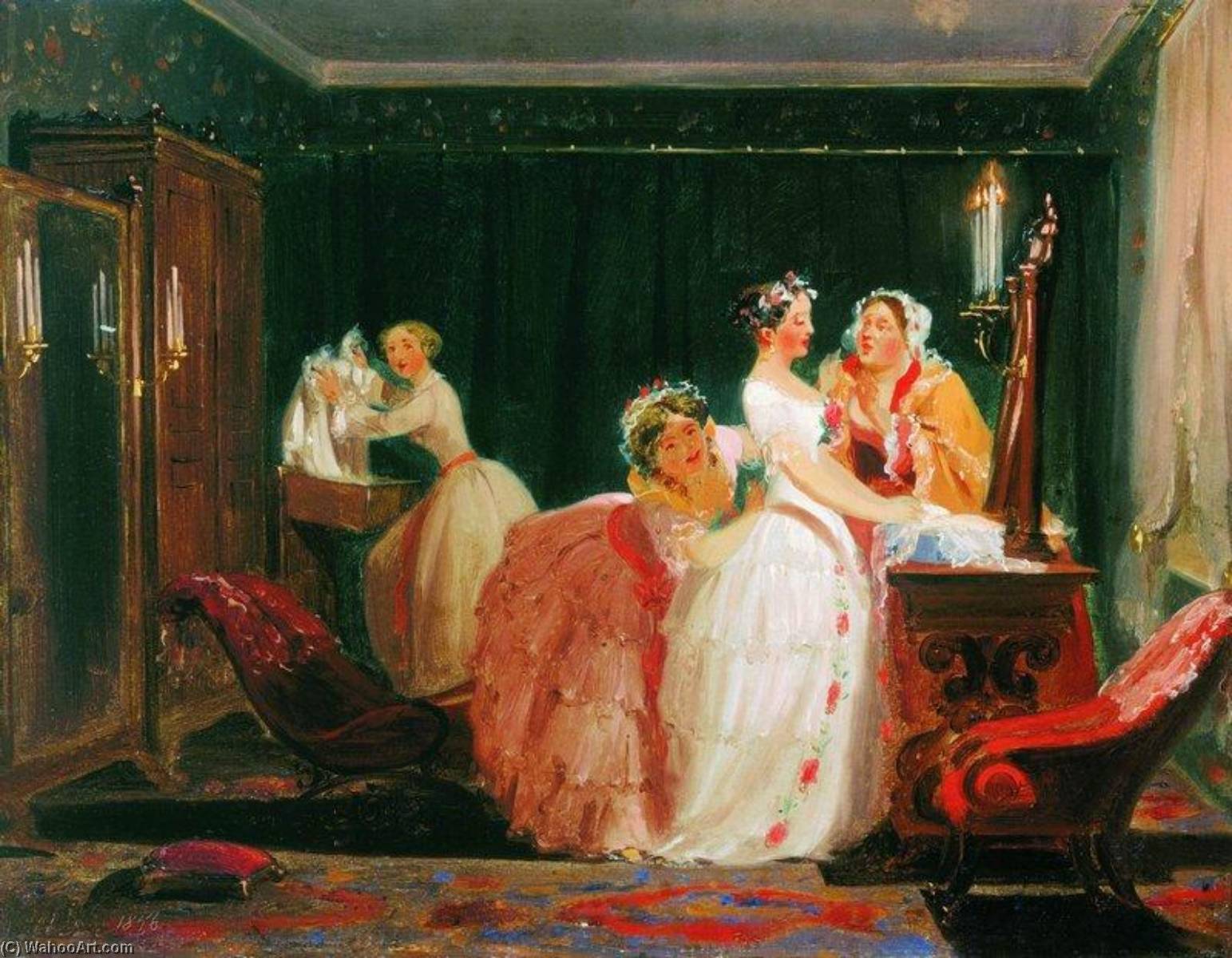 Dressing The Bride — Fedor Bronnikov