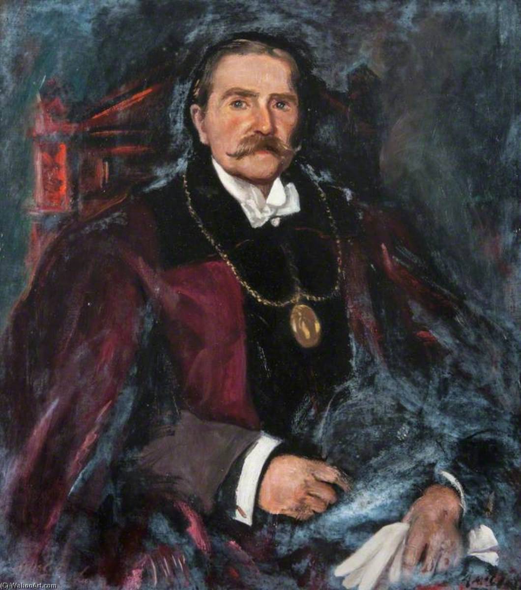 Portrait Of A Provost — Archibald A Mcglashan