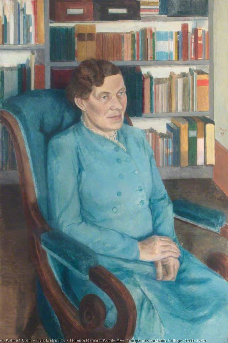 Florence Margaret Wood, Ma, Principal Of Southlands College (1931–1949) — Elsie Evelyn Few