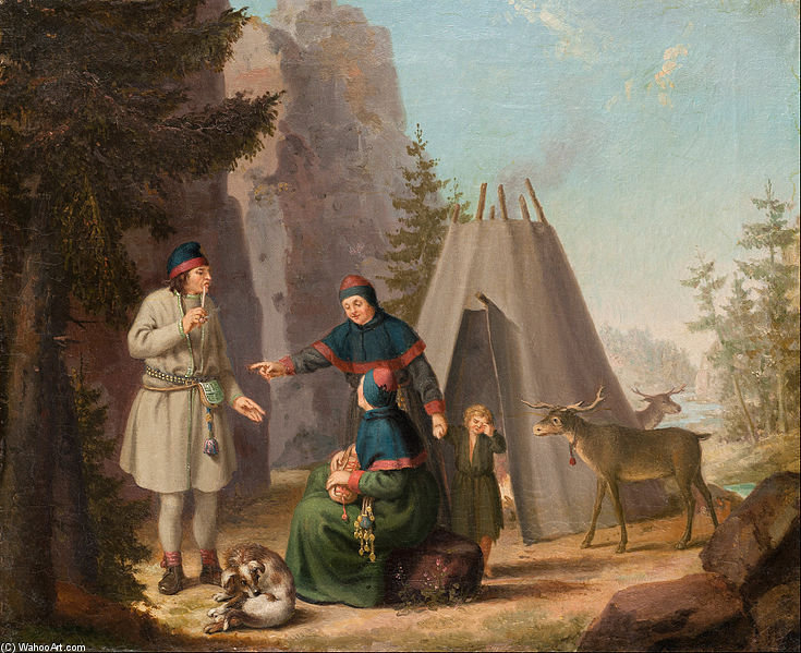 The Costumes Of The Lapponians — Pehr Hilleström