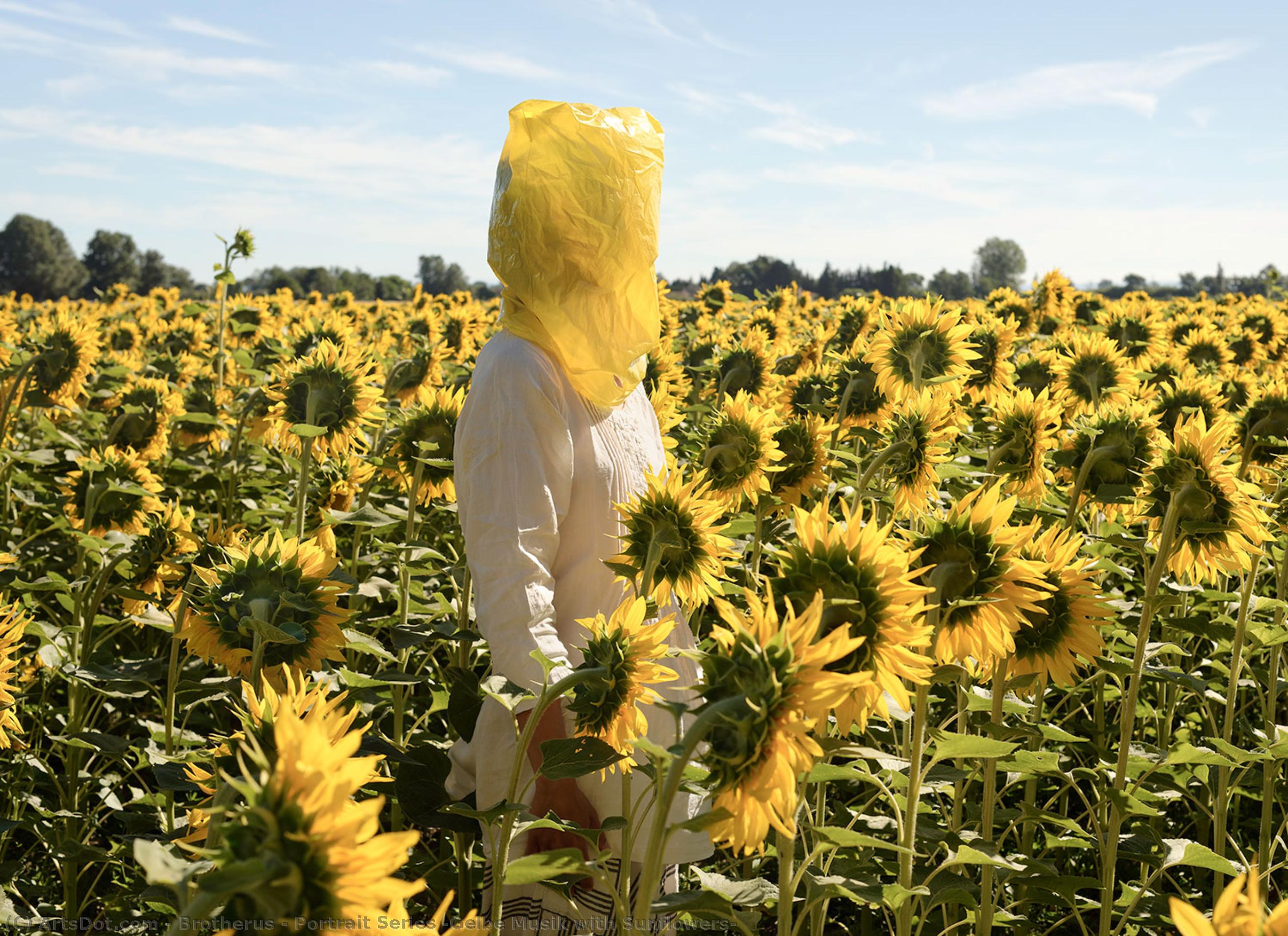 Portrait Series (gelbe Musik With Sunflowers) — Elina Brotherus