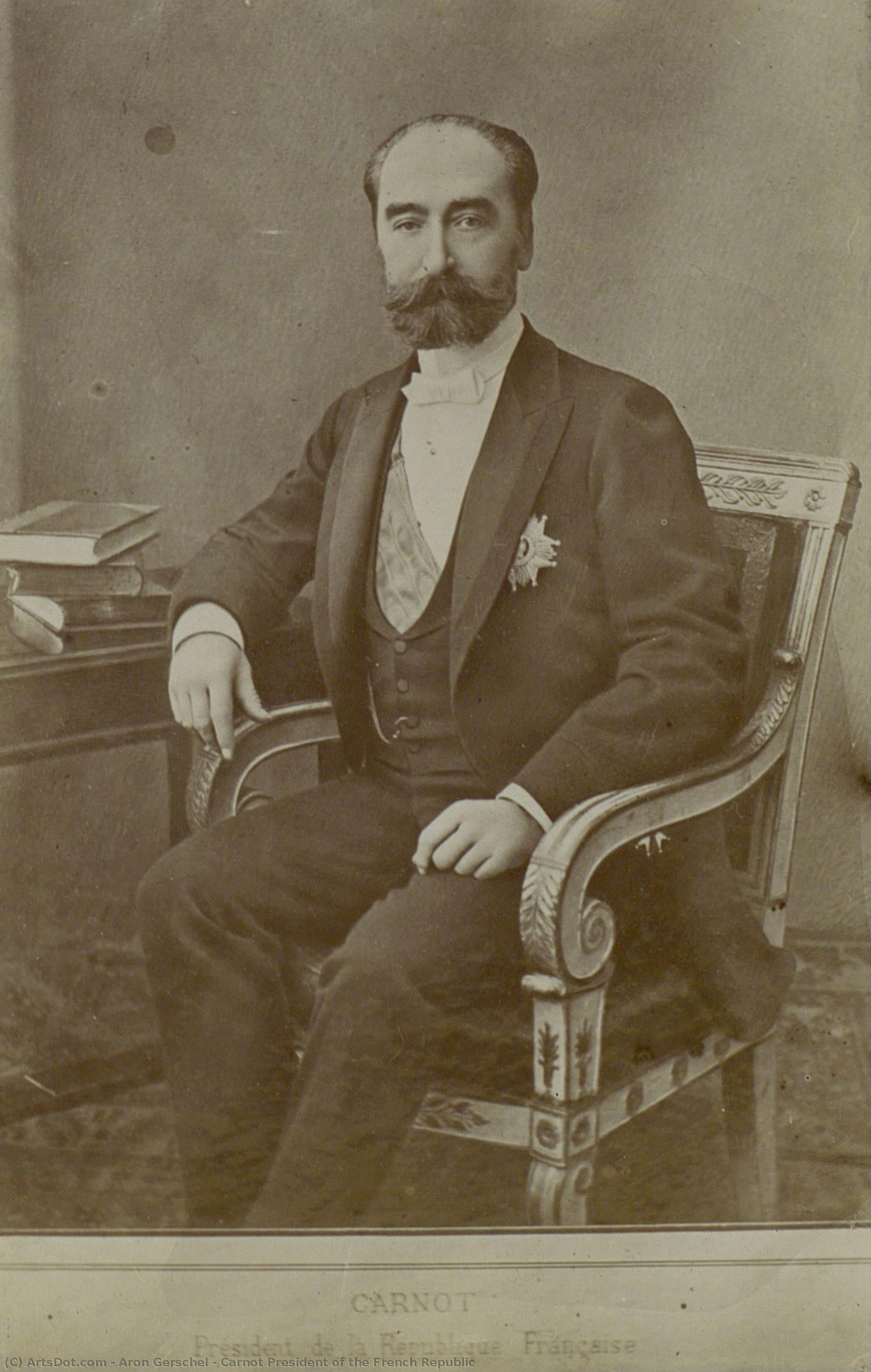 Carnot President Of The French Republic — Aron Gerschel