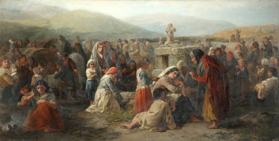 The Irish Pattern, Connemara — Francis Williams Topham