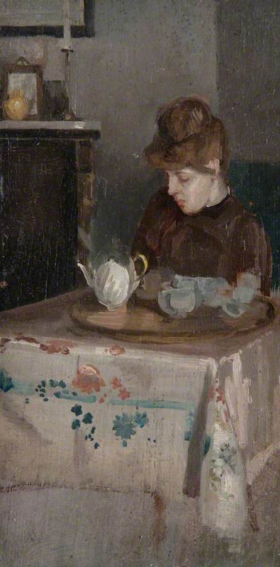 Girl At A Tea Table — Beatrix Whistler