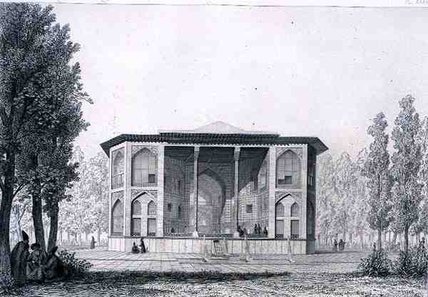 Pavilion Of The Eight Paradises, In Isfahan — Pascal Xavier Coste