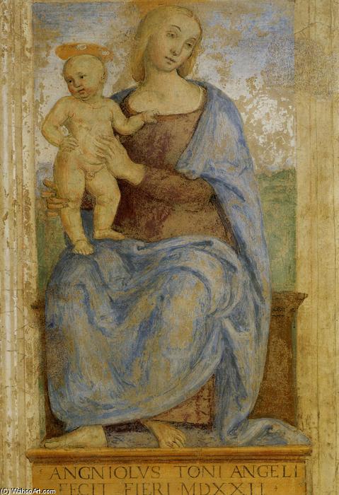 Madonna With Child. Oratory Of Annunciation — Vannucci Pietro (le Perugin)