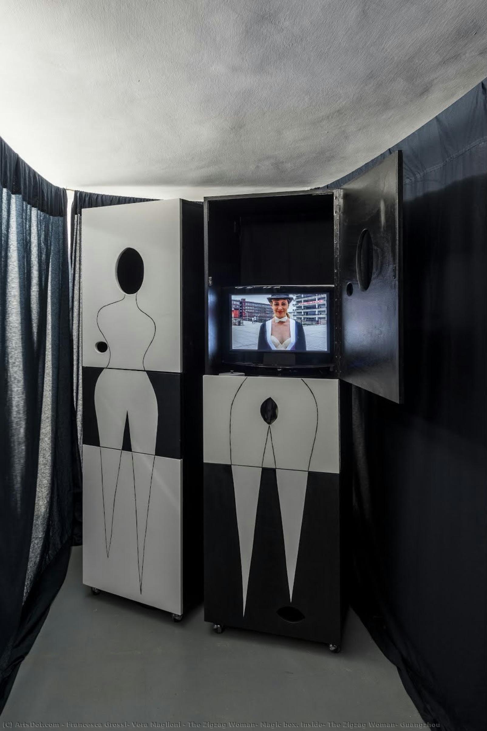 The Zigzag Woman, Magic Box. Inside: The Zigzag Woman, Guangzhou — Francesca Grossi, Vera Maglioni