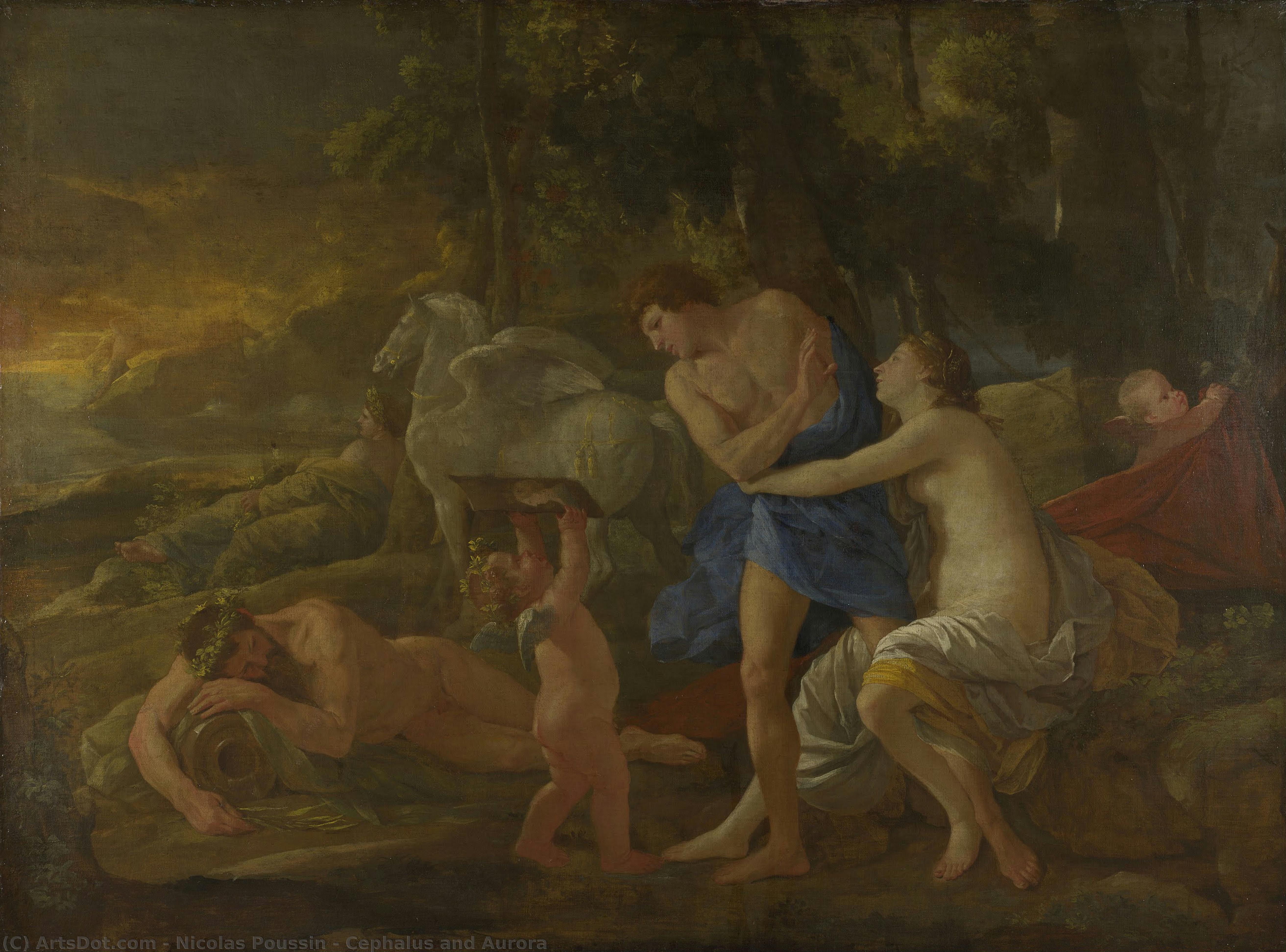 Cephalus And Aurora — ニコラ・プーサン