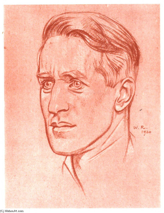 Portrait Of Thomas Edward Lawrence — Sir William Rothenstein