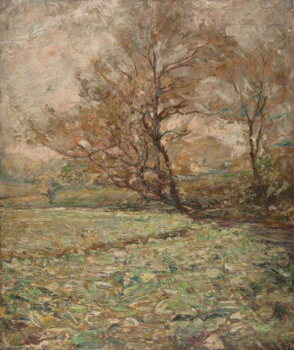 Autumn Trees In The Wind — John Elliot Maguire