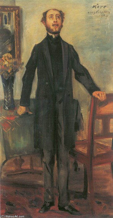 Portrait Of Alfred Kerr — Lovis Corinth