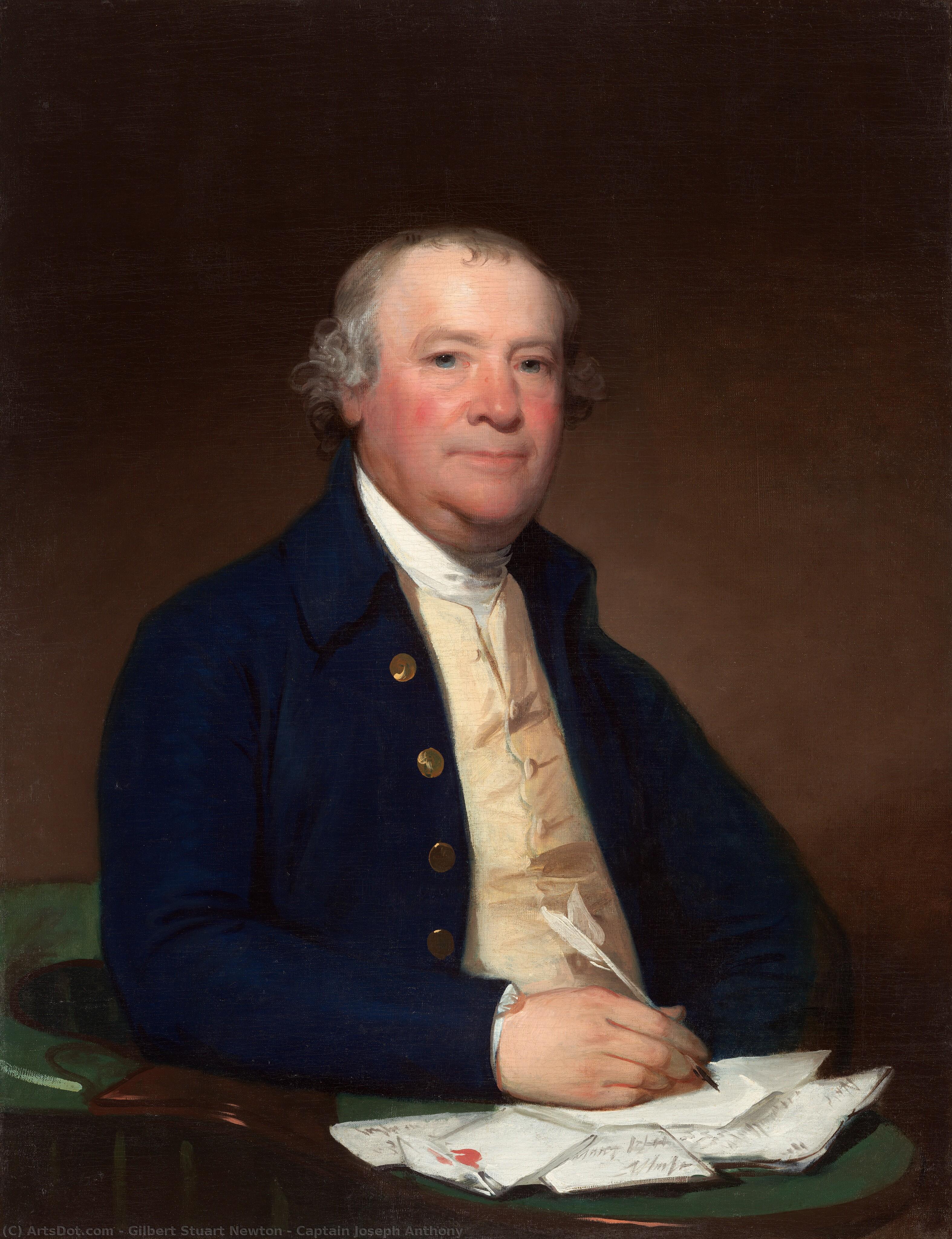 Captain Joseph Anthony — Gilbert Stuart Newton