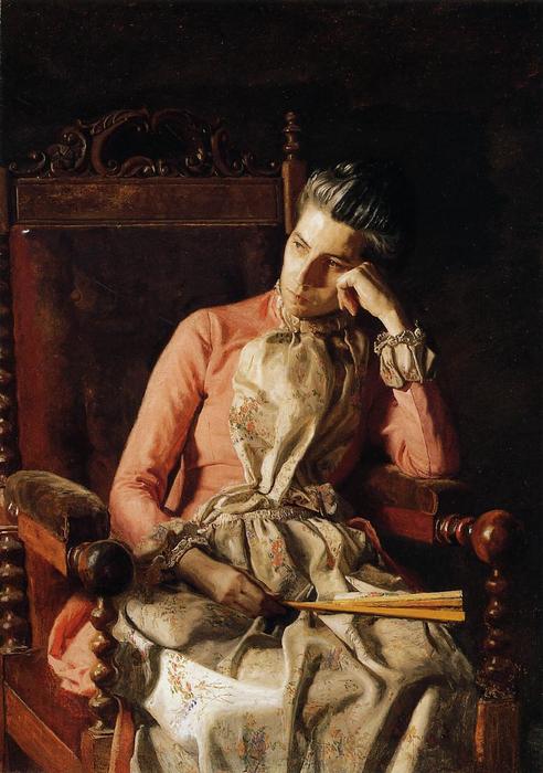 Portrait Of Amelia C Van Buren — Thomas Eakins