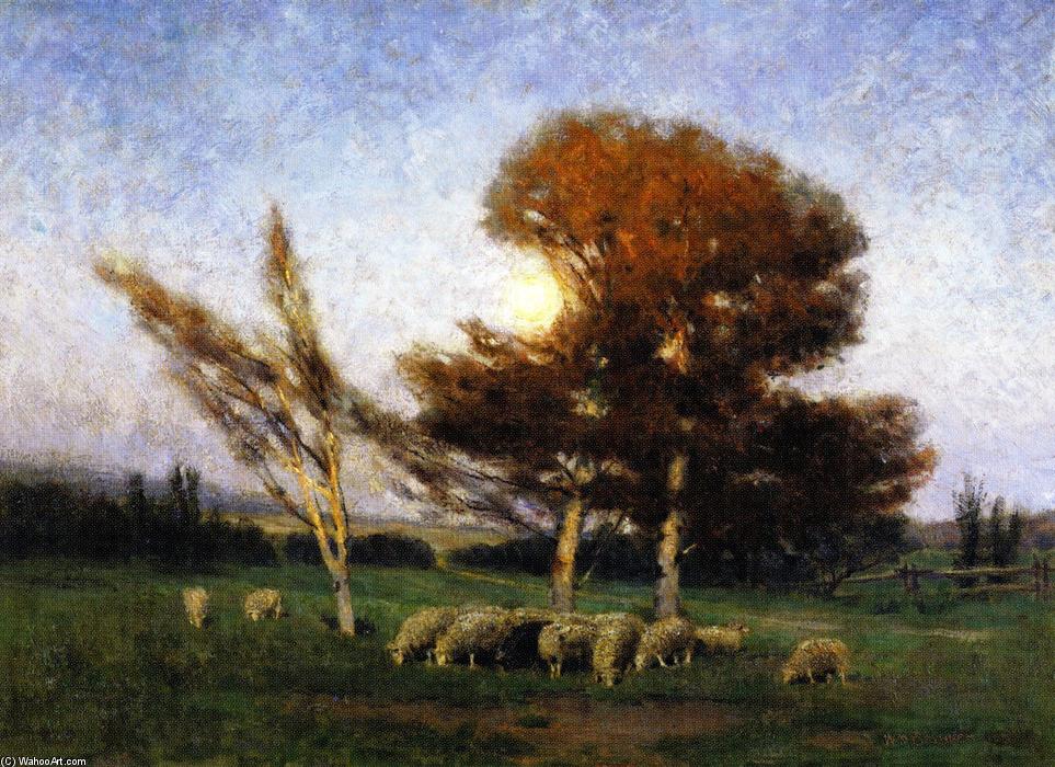 Early Moonrise In September — William Brymner (wilhelm Brymner)