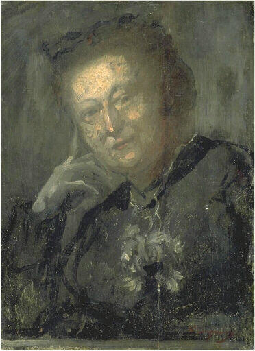Portrait De La Vicomtesse De Montfort — Jean-baptiste Carpeaux