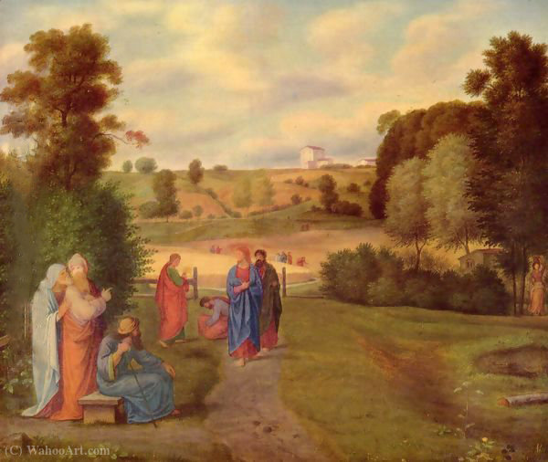 Jesus And His Disciples — Ferdinand Olivier