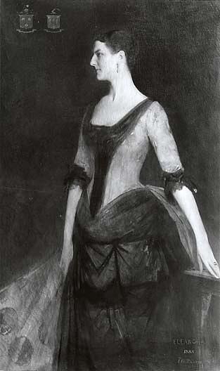 Mrs. Delancey Kane (eleanora A. Iselin) (ca. 1851 1938), (painting) — Thomas Wilmer Dewing
