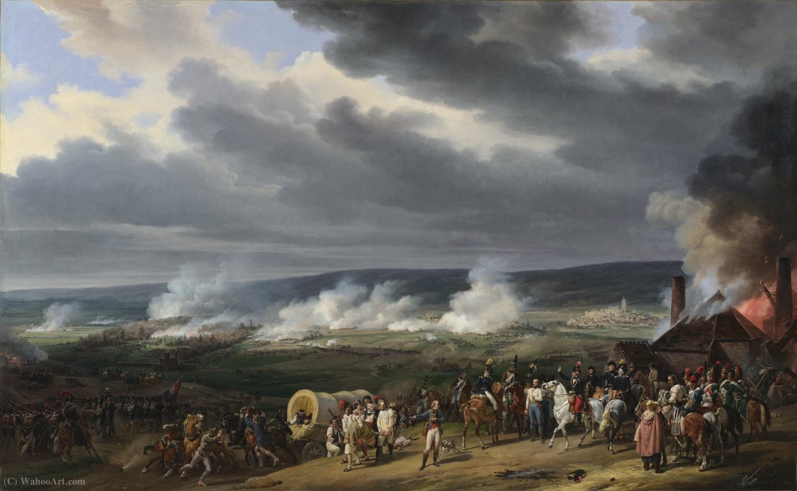 The Battle Of Jemappes — Emile Jean Horace Vernet