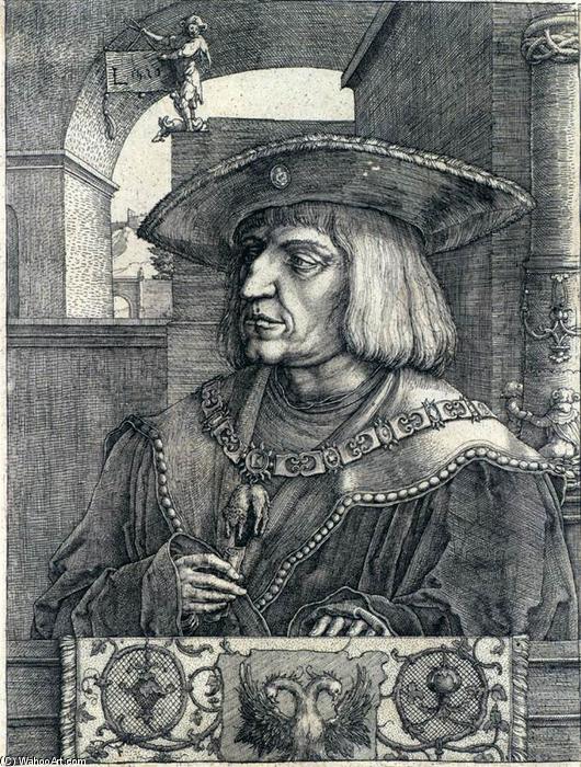 Emperor Maximilian — Lucas Van Leyden
