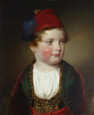 Portrait Of Victor Prinz Odescalchi — Friedrich Ritter Von Amerling