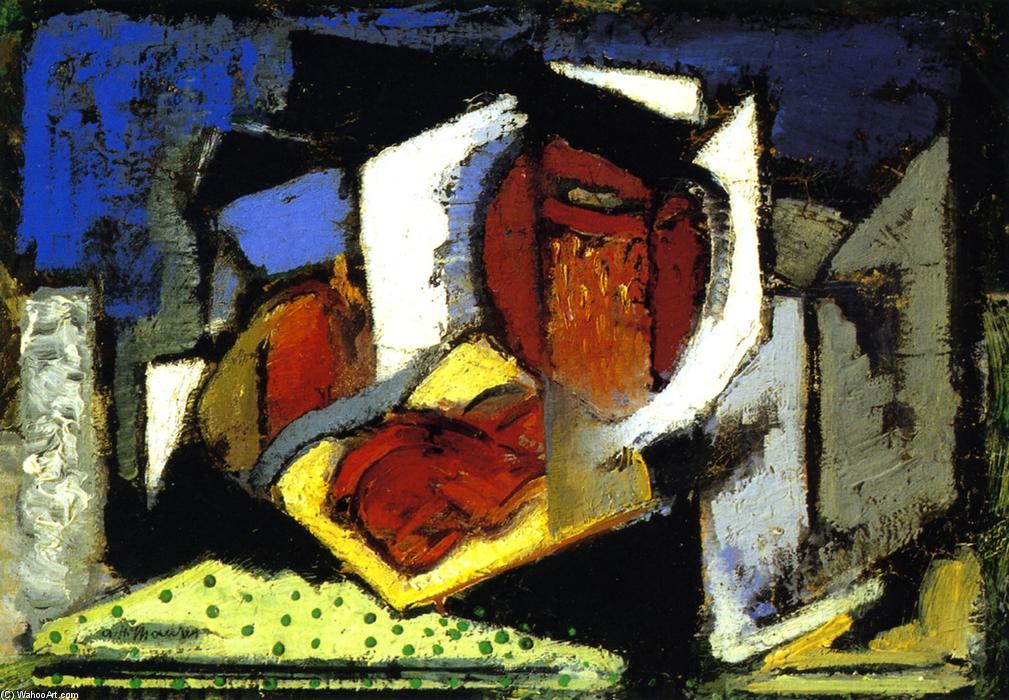 Cubist Still Life With Dolly — Alfred Henry Maurer