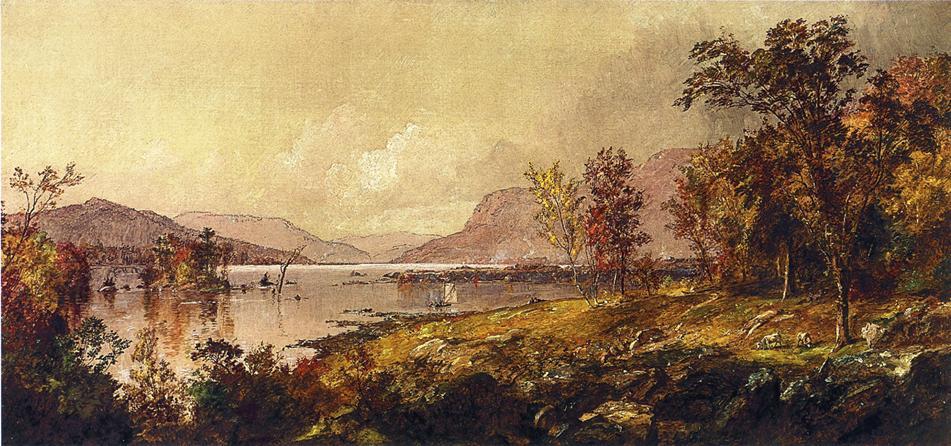 Greenwood Lake, New Jersey, In September — Jasper Francis Cropsey