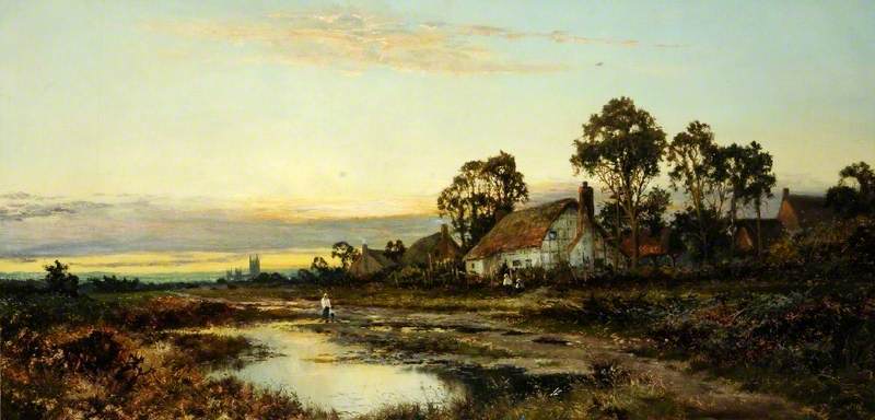 Sunset Near Canterbury, Kent — Daniel Sherrin
