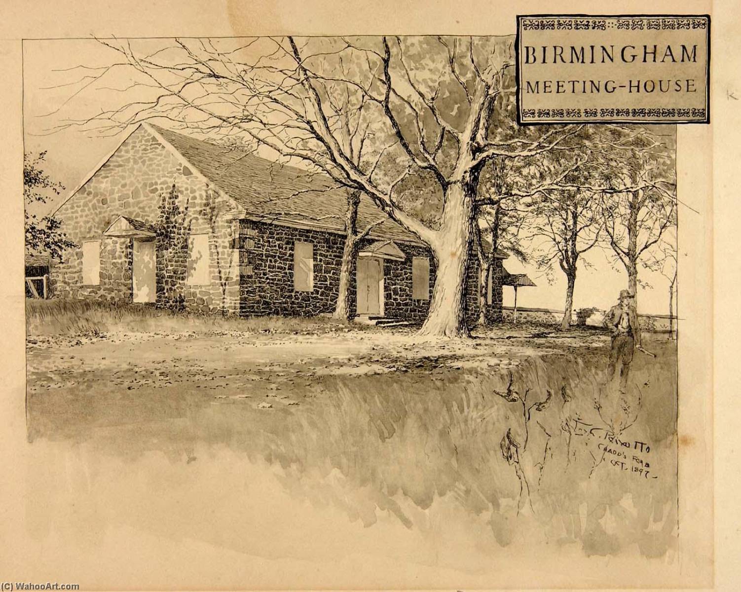 Birmingham Meeting House — Ernest Clifford Peixotto
