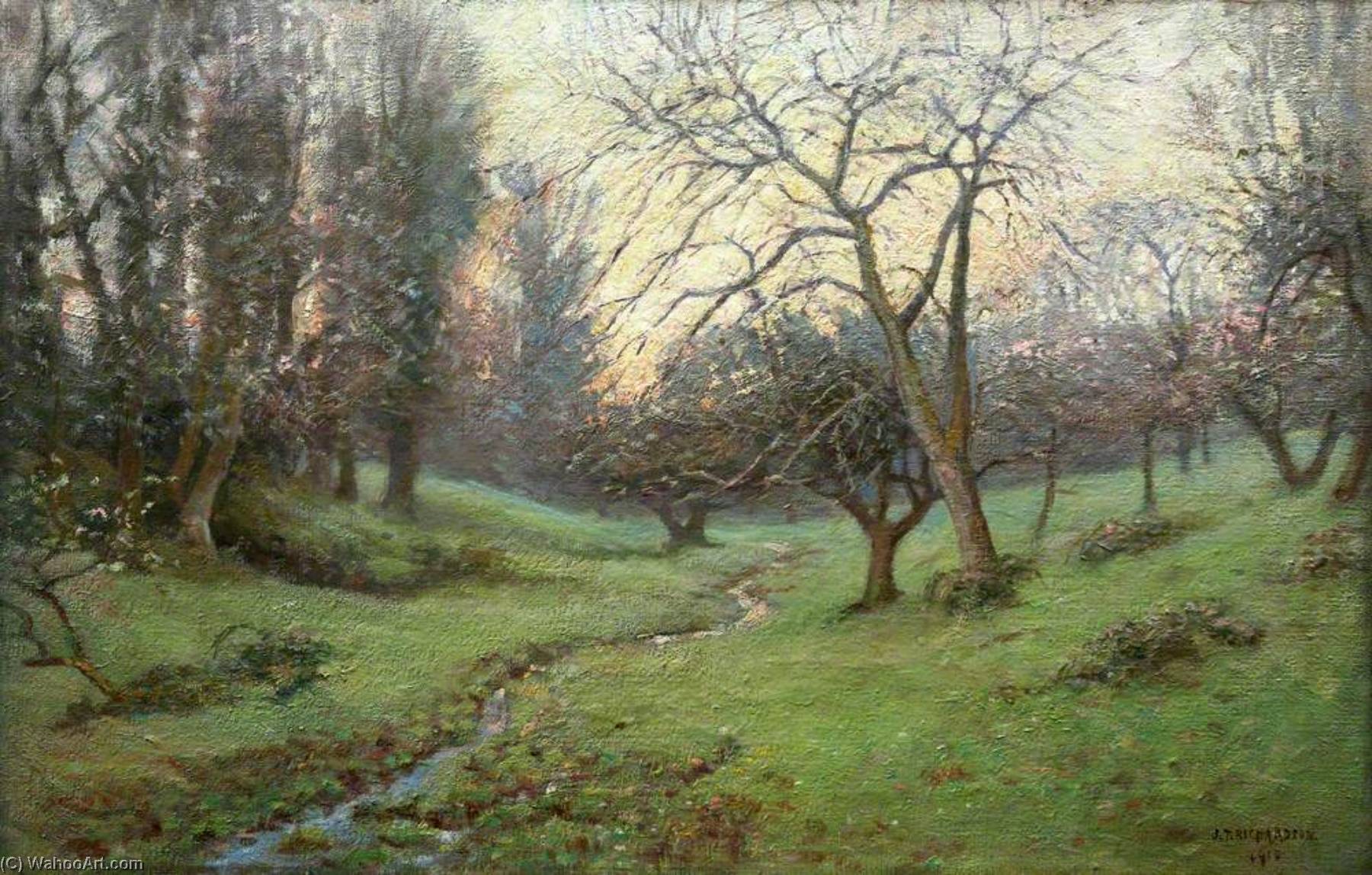 The Orchard At Prislow — John Thomas Richardson