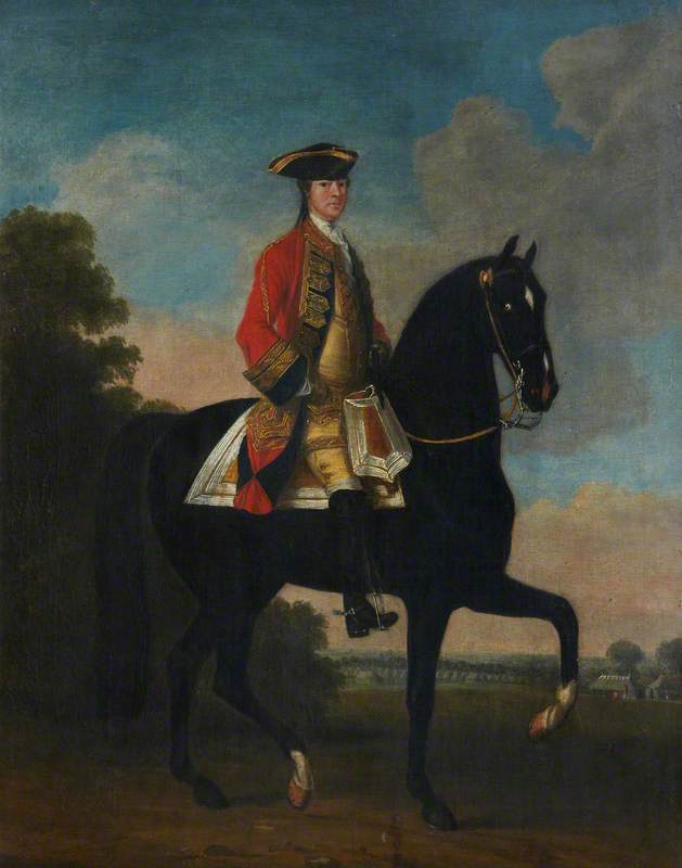 William Henry Kerr (1710–1775), 4th Marquess Of Lothian, General — David Morier