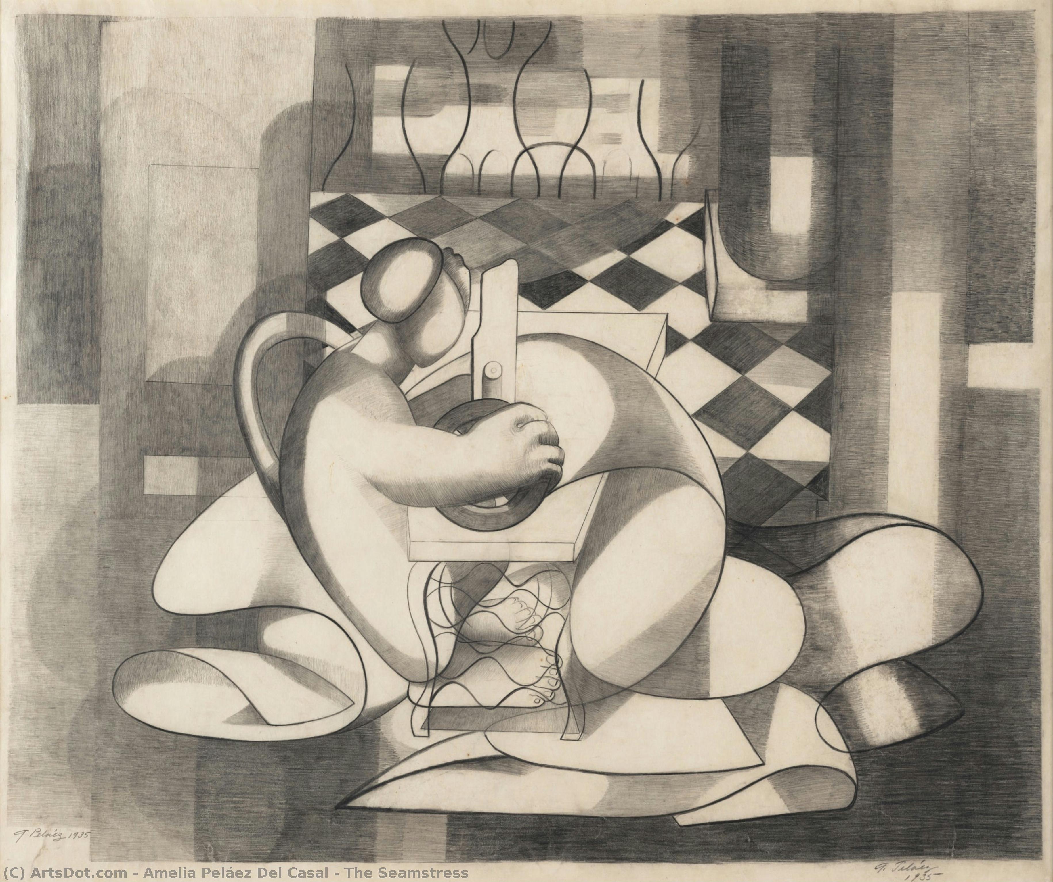 The Seamstress — Amelia Peláez Del Casal