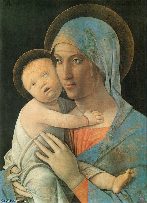 Virgin And Child — Andrea Mantegna