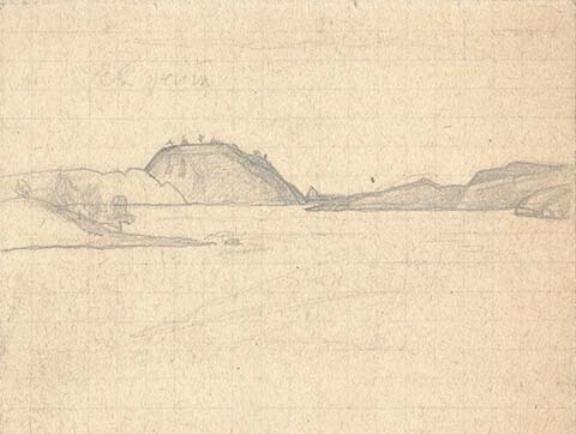 Sketch Of Landscape 35 — Nikola Roerić