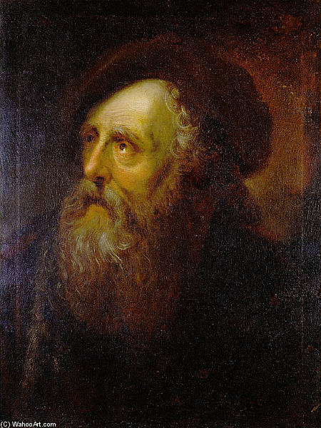 Portrait Of An Old Jew — Antoine Pesne