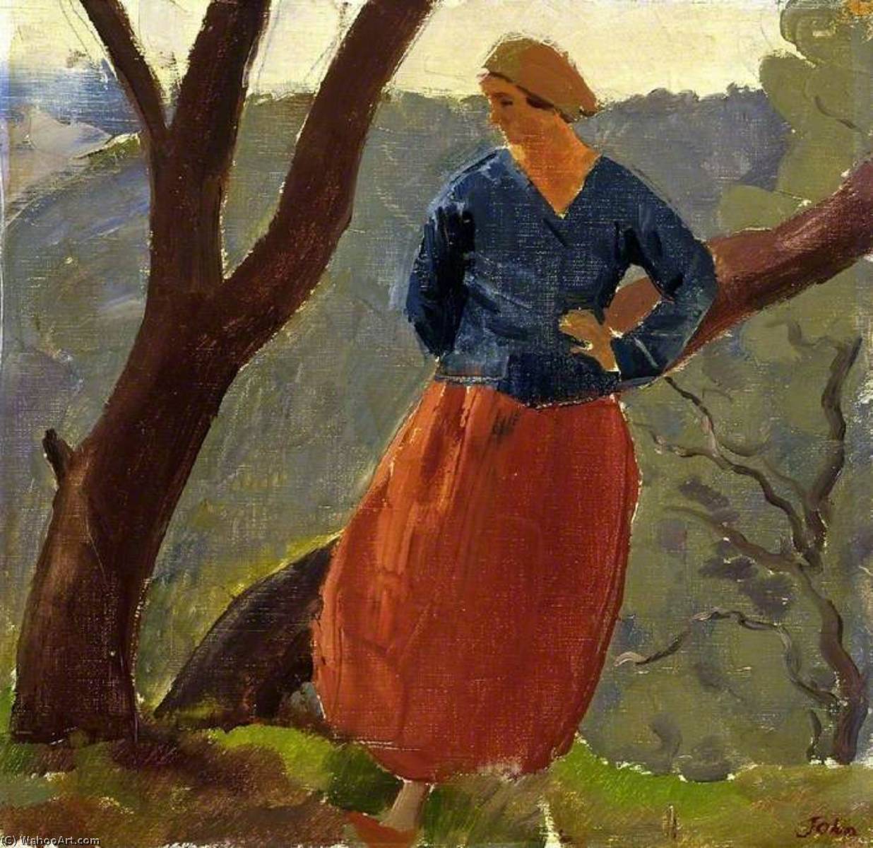 Study In Provence — Август Эдвін Джон