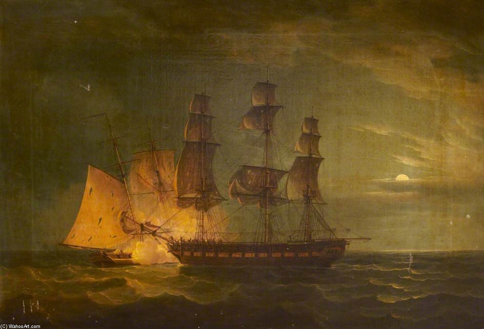 Port Broadside, Night — Томас Уиткомб